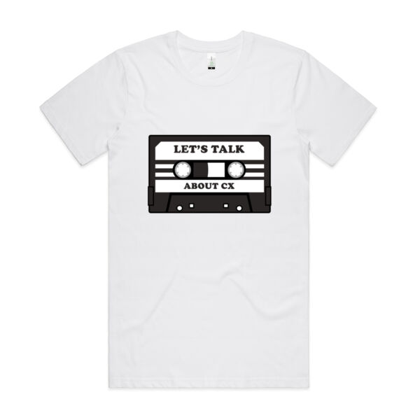 LTACX - AS Men's Organic Cotton Tee (White) Thumbnail